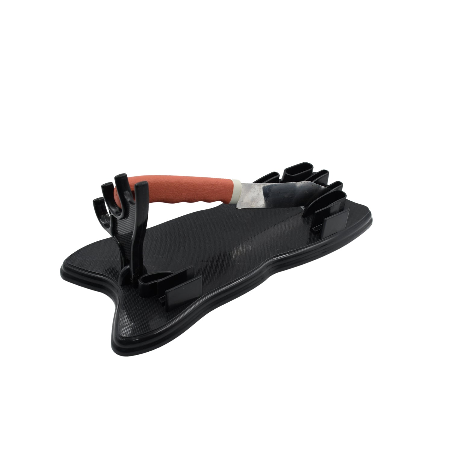 5914 Plastic Kitchen Knife Drawer Organizer, Knife Stand Storage for your kitchen. Replace your knife block with a revolutionary product. Clear your counter top of clutter, and easily identify the desired knife (1pc) 5914 Plastic Kitchen Knife Drawer Organizer, Knife Stand Storage for your kitchen. Replace your knife block with a revolutionary product. Clear your counter top of clutter, and easily identify the desired knife (1pc)